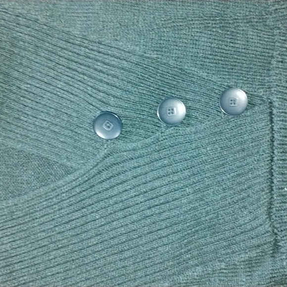 ⚜️ Coldwater Creek Mallard Pull Over Deep Vee  Cap Sleeve/SWEATER VEST EUC M-XL - Picture 2 of 15